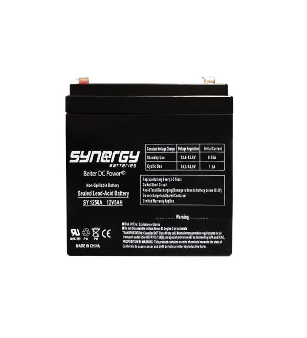 Buy SigmasTek DJW12-4.5 12V 5Ah SLA Replacement Battery - F1 Terminal - International Shipping Available - Buy Online on GoSupps.com
