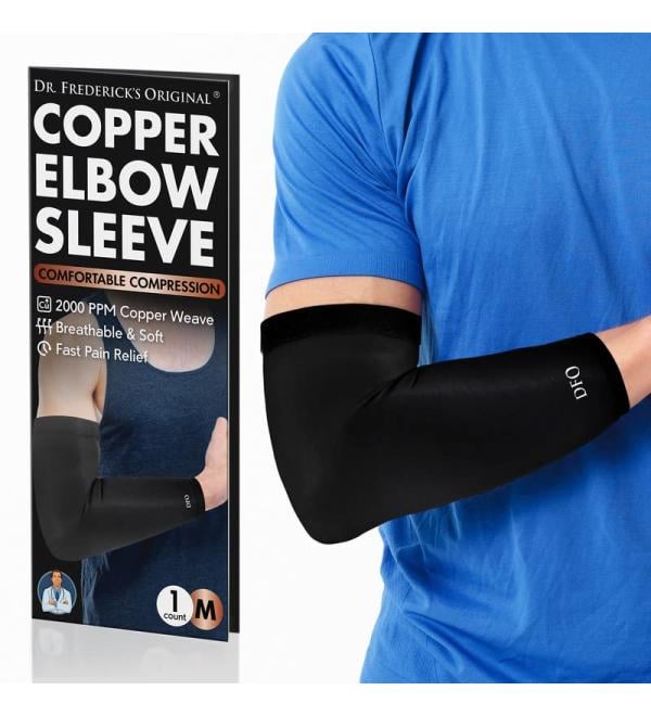 Dr. Frederick's Copper Elbow Sleeve - Buy Online on GoSupps.com