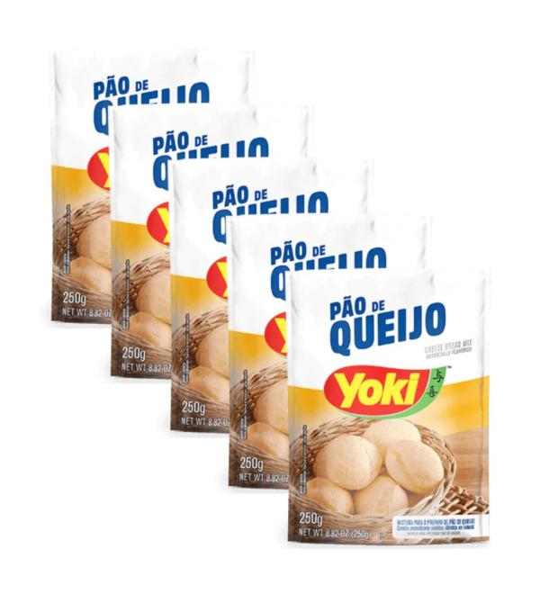Pao de Queijo 5 pack YOKI Brazilian cheese rolls