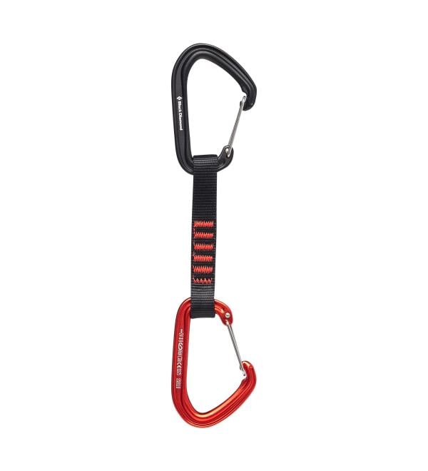 Black Diamond Equipment Hotwire Quickdraw for Rock Climbing 12 cm Octane