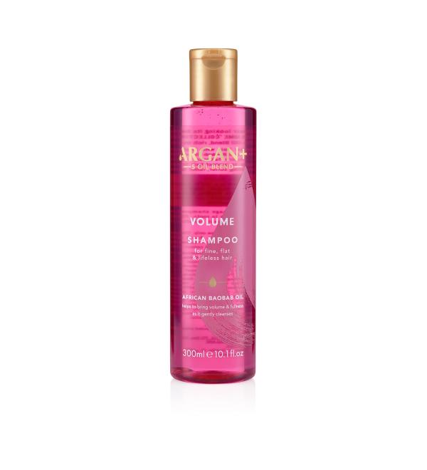 Argan+ Volume Shampoo for fine flat and lifeless hair 300 ml - Buy Online on GoSupps.com