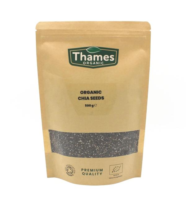 Thames Organic Chia Seeds 500g - Buy Online on GoSupps.com