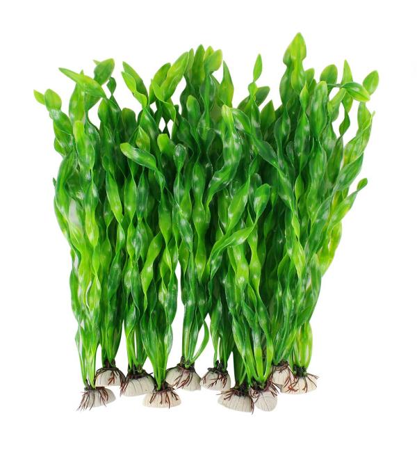 MyLifeUNIT Artificial Seaweed Aquarium Plants 10 PCS - Buy Online on GoSupps.com