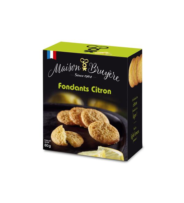 Lemon Fondants - Small artisanal butter cookies