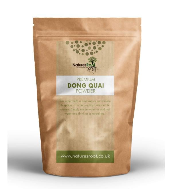 Organic Dong Quai Powder 1kg- Natures Root- Premium Quality - Buy Online on GoSupps.com