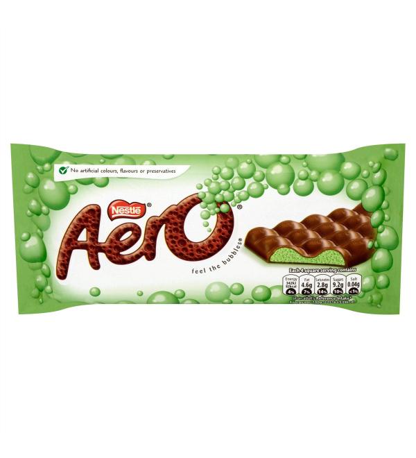 Aero peppermint 100g (pack with 6)
