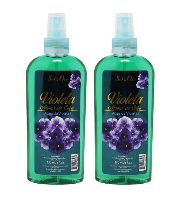 Sol de Oro Violeta Agua de Violetas 8oz - Buy Online on GoSupps.com