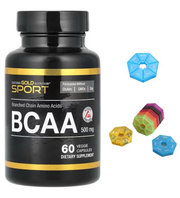 BCAA AjiPure 500mg 60 Capsules - Buy Online on GoSupps.com