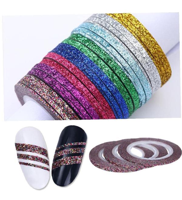 TOSSPER Striping Tape Nail Art 8 Pcs - Buy Online on GoSupps.com