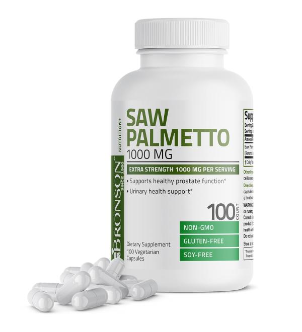 Bronson Saw Palmetto 1000mg Prostate Health - Buy Online on GoSupps.com
