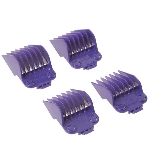Andis 01415 Master Dual Magnet 4-Comb Set for MBA, MC-2, ML, PM-1, PM-4 - Purple - Buy Online on GoSupps.com