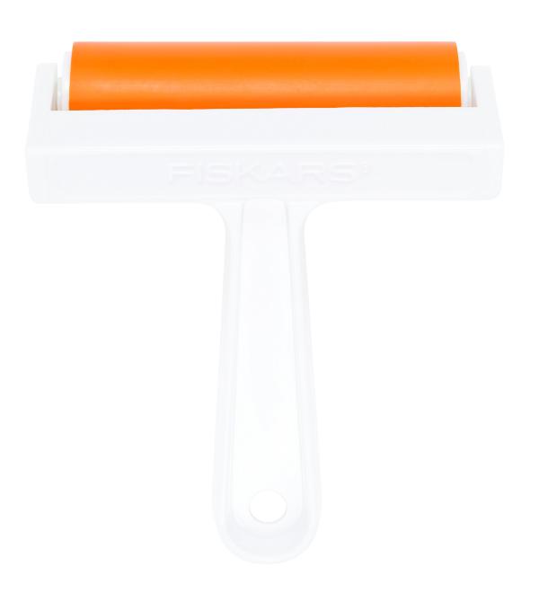 Fiskars Stamp Brayer 106210-1001 - Orange/White | Buy Online - Buy Online on GoSupps.com