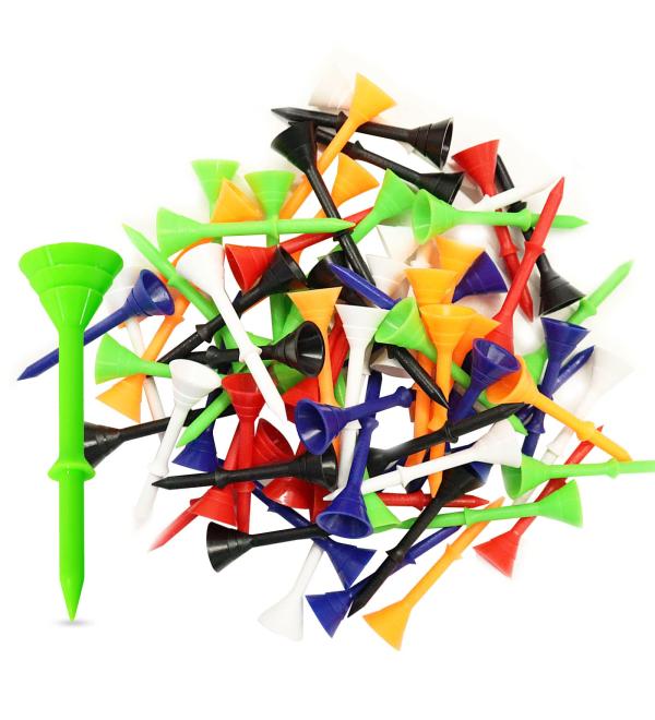 FINGER TEN Golf Tees 60 Pack 3 1/4" - Buy Online on GoSupps.com