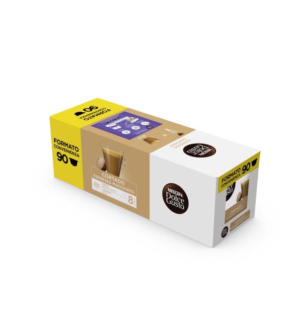  Nestl 70 Nescafe Dolce Gusto Espresso Macchiato Cortado Coffee Capsules - Buy Online on GoSupps.com
