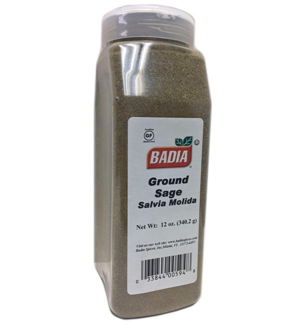 Badia Sage Ground Powder 12 Oz - Buy Online on GoSupps.com