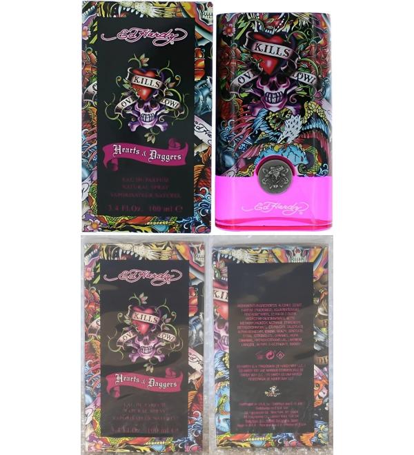 Ed Hardy Heart And Daggers By Ed Hardy- Edp Spray 3.4 Oz