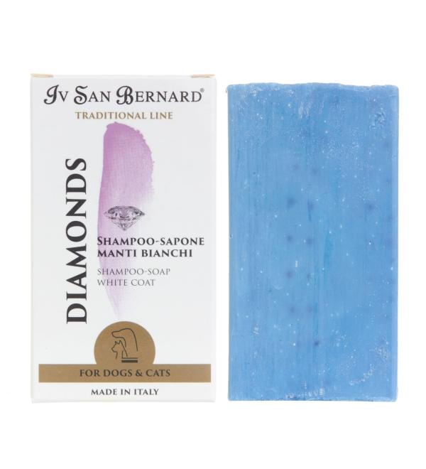 Iv San Bernard Soap White Fur Diamonds IV San Bernard 020580 One size Cedar 1 piece (1 pack)