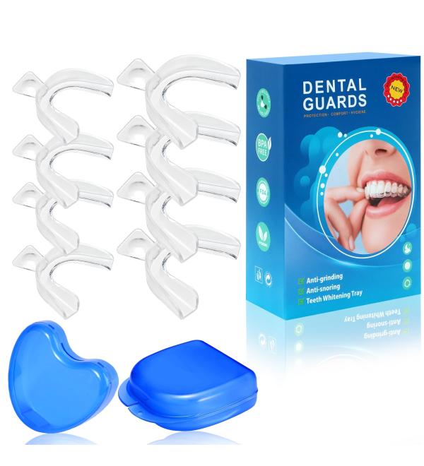 Scettar Bite Guard Mouth Guard, 8 Pack - Buy Online on GoSupps.com