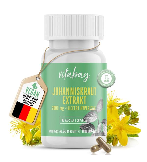 Vitabay St. John's Wort 2000mg 90 Caps - Buy Online on GoSupps.com