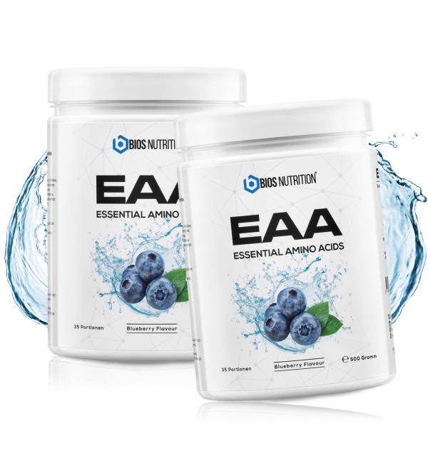 BIOS Nutrition EAA Powder Blueberry 1kg - Buy Online on GoSupps.com