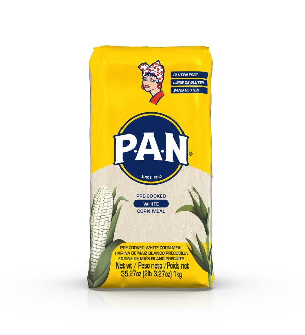P.A.N. White Corn Meal, 2.2 lb - Buy Online on GoSupps.com