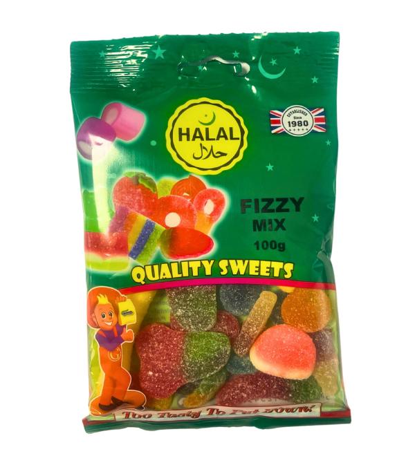 HALAL FIZZY MIX SWEETS 1Kg by Ginni's