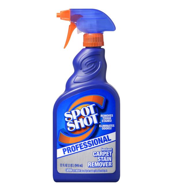 Spot Shot Professional Instant Carpet Stain Remover with Trigger Spray, 32 OZ Can