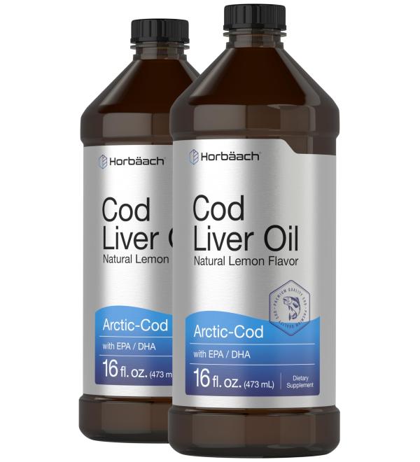 Horbaach Arctic Cod Liver Oil EPA/DHA 32oz - Buy Online on GoSupps.com