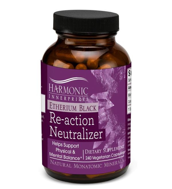Harmonic Innerprizes Etherium Black 240 Caps - Powerful Mineral Supplement - Buy Online on GoSupps.com