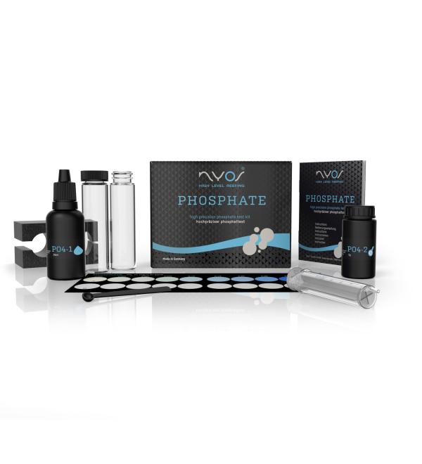 NYOS Reefer Phosphate Test Kit - High precision phosphate test for seawater 50 tests laboratory quality
