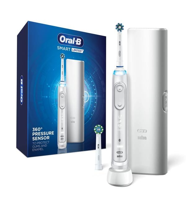Oral-B Pro Smart Limited Electric Toothbrush White - Buy Online on GoSupps.com