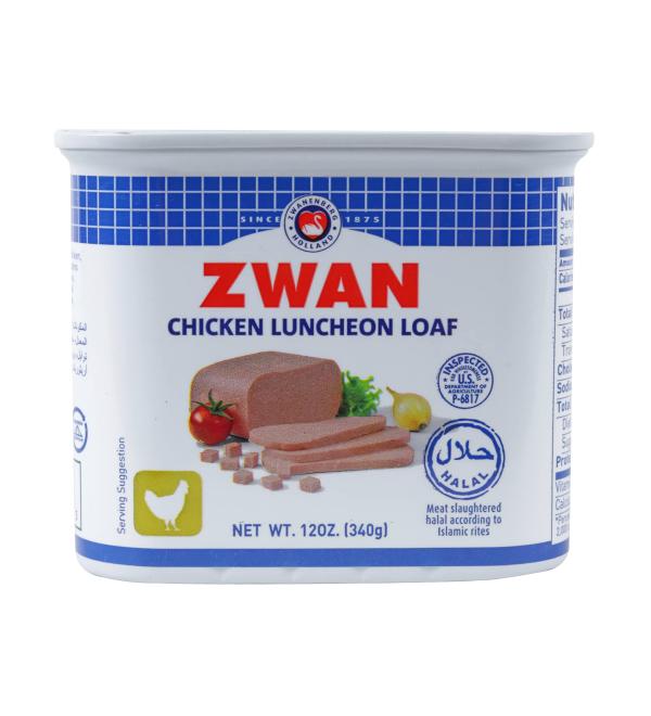 Zwan Halal Luncheon Meat Chicken 12oz - Buy Online on GoSupps.com
