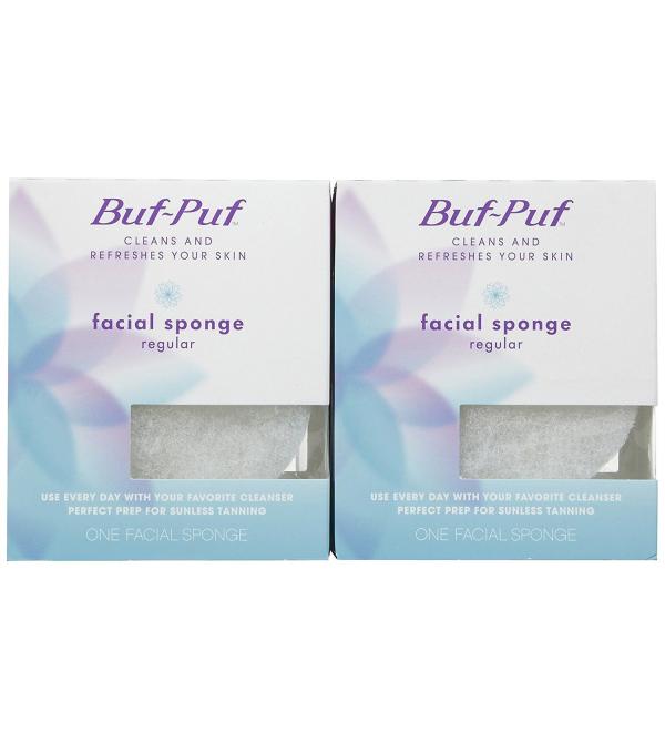 Buf-Puf Regular Facial Sponge - 2 pk