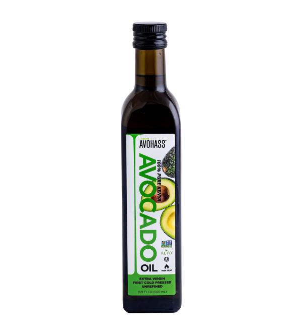 Avohass Kenya Extra Virgin Avocado Oil 16.9oz - Buy Online on GoSupps.com