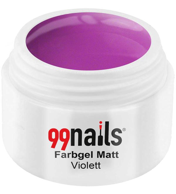 99nails Color Gel Matt Violet 5ml - Buy Online on GoSupps.com