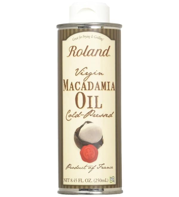 Roland Virgin Macadamia Oil, Cold Pressed, 8.45 oz - Buy Online on GoSupps.com