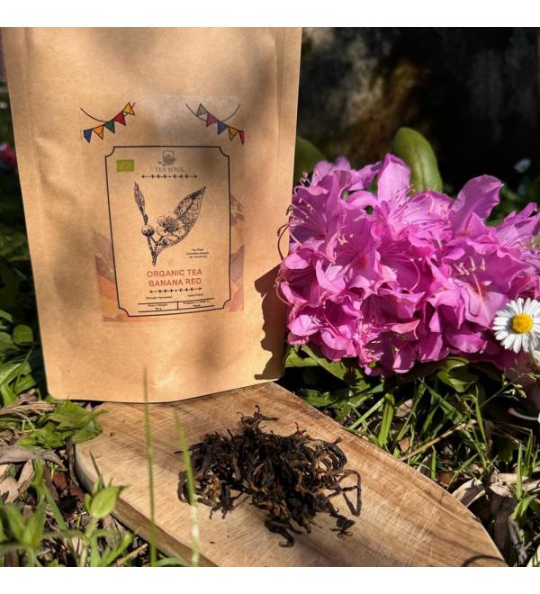 Tea Soul | Th la banane rouge (noire) bio du N pal 10 g
