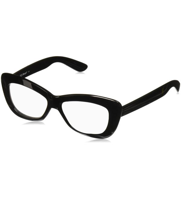 Buy A.J. Morgan Women's Crushed Reading Glasses in Black - 2.5 US | International Shipping Available - Buy Online on GoSupps.com