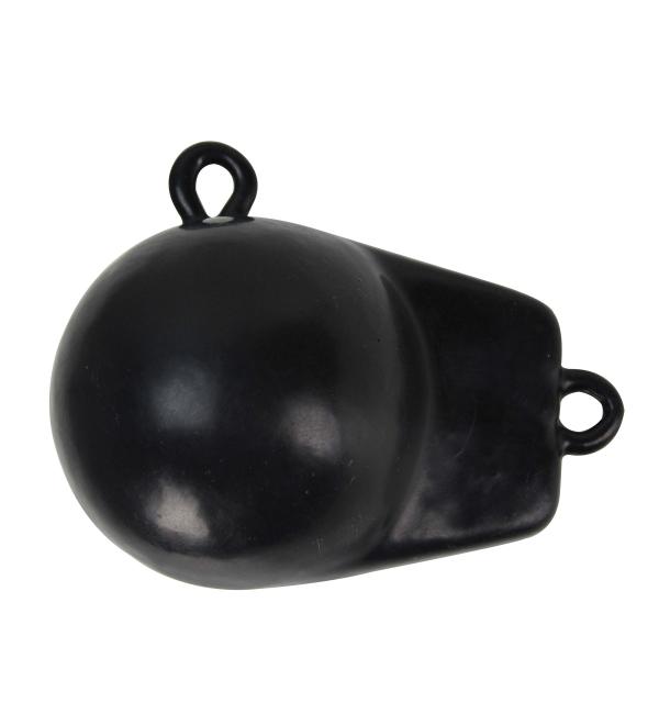 Extreme Max 3006.6723 Coated Ball-with-Fin Downrigger Weight - 4 lbs | Durable and Efficient for Standard Use - Buy Online on GoSupps.com