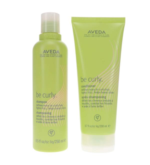 Aveda Be Curly Duo Set - Conditioner 6.7oz & Shampoo 8.5oz - 2 Piece Set - Buy Online on GoSupps.com