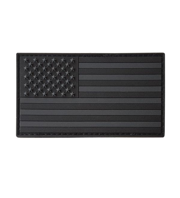 LEGEEON All Black ACU Dark Subdued USA American Flag Morale Patch - Buy Online on GoSupps.com