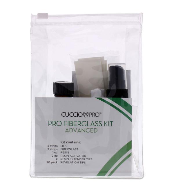 Cuccio Pro Pro Fiberglass Advanced Kit for Women 9 Pc