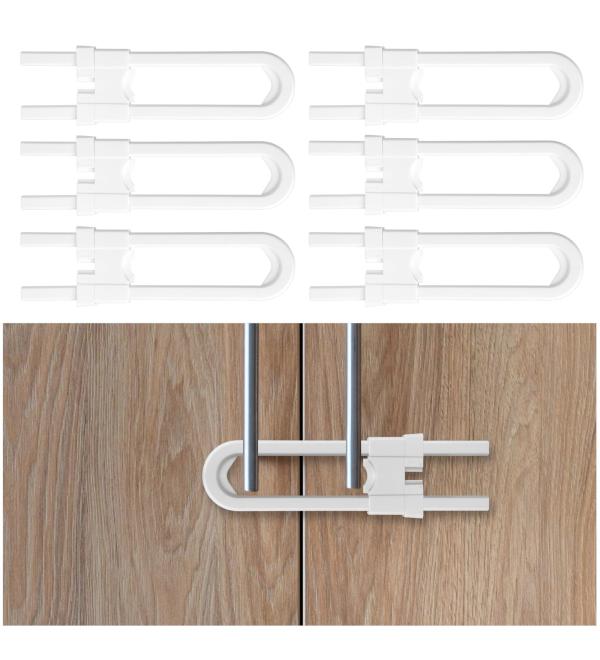 Vicloon Cabinet Locks 6Pcs Child Proof - Buy Online on GoSupps.com
