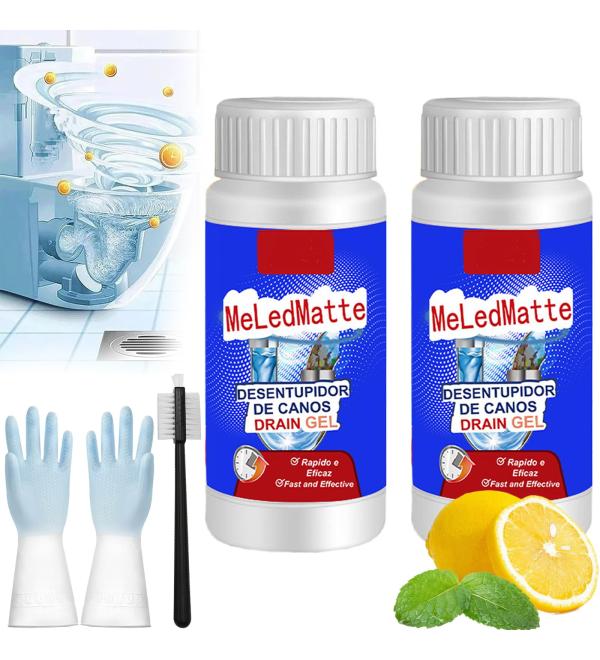 Meledmatte Toilet Drain Cleaner 2Pcs - Buy Online on GoSupps.com