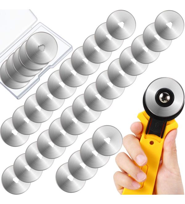 Mudder Rotary Cutter Blades 45mm 36 Pack - Buy Online on GoSupps.com