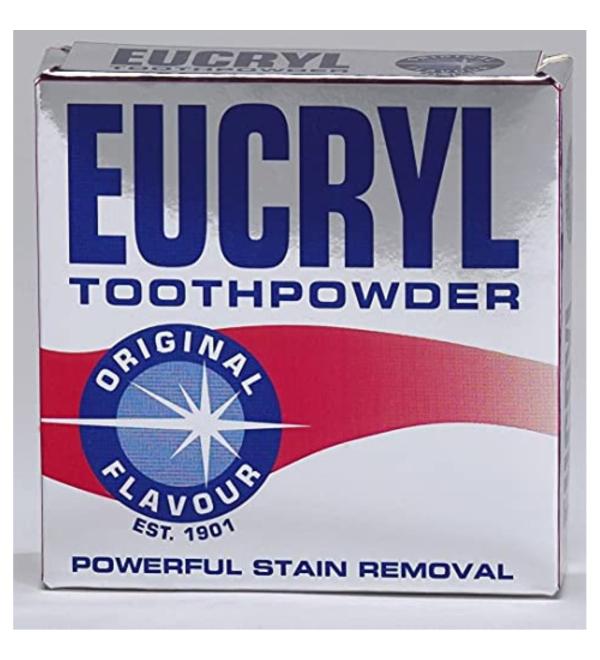 Eucryl Toothpowder Original Powerful Stain Removal 50g