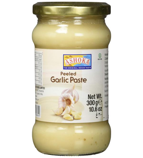 Buy ASHOKA Garlic Paste Pack of 6 (6 x 300g) - Authentic Flavor for International Shipping | Premium Quality Indian Culinary Essential - Buy Online on GoSupps.com