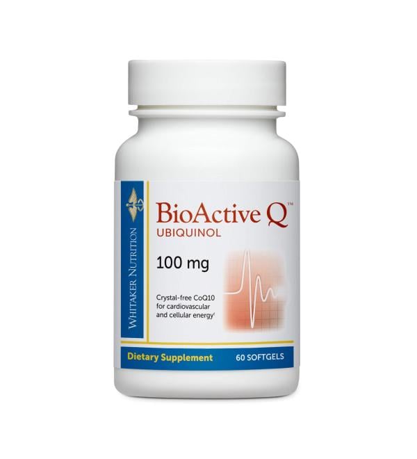 Dr. Whitaker BioActive Q Ubiquinol 100 mg - 60 Softgels | Heart Health & Energy Support - Buy Online on GoSupps.com