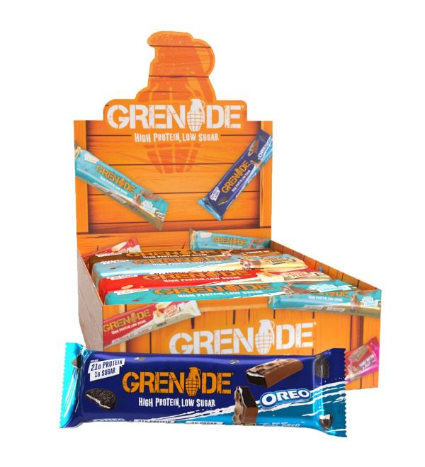 Grenade High Protein Low Sugar Bar - Buy Online on GoSupps.com