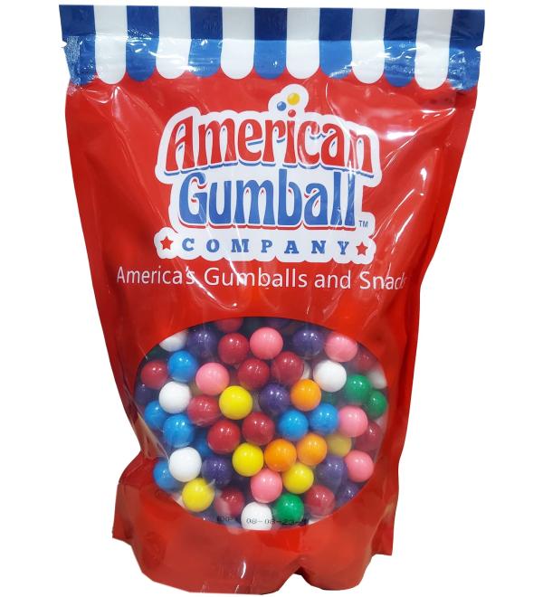 American Gumball Assorted Gumballs 2 Pound Bag - Buy Online on GoSupps.com